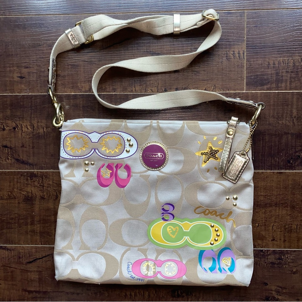 Coach Poppy Glam Crossbody Bag